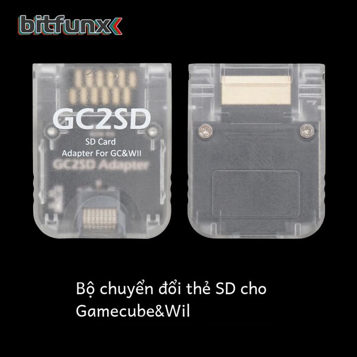 Bitfunx Gc2sd Micro Sd Card Adapter Dành Cho Máy Nintendo Gamecube Wii