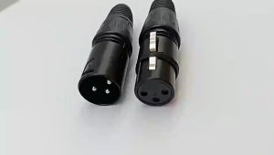 20pcs XLR 3 Pin Male Plug Audio Microphone MIC Audio Connector