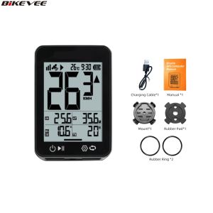 New 2.4 LCD Screen Wireless GPS Bike Computer MTB Road Bicycle Computer Speedometer Odometer with Auto Start/Stop/Backlight