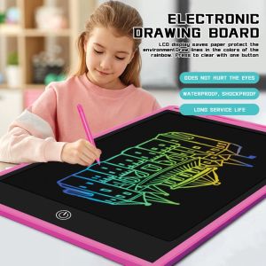 Ultra Thin LCD Writing Tablet: A Smart Notebook with Pen & One Button Erase