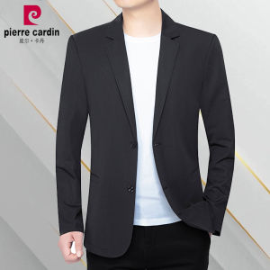 Pierre Cardin New Arrival Spring Summer Autumn Mens Suit Ice Silk Thin Breathable Non-Ironing Casual Stretch Sunscreen Suit Outwear