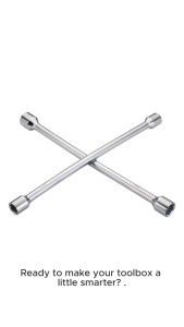 Wrench Cross Type 17x19x21x23mm
