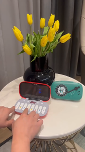 Pocket Electronic Piano Toy | Master Music Rhythm Game | Hand Speed Training | Travel Keyboard Toy