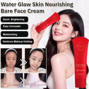 Water Glow Skin Nourishing Bare Face Cream Waterproof Sweat-Proof Long-Lasting Brightens Skin Tone Lazy Cream Isolation