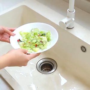 Combo 100 Túi Lưới Lọc Rác Cho Bồn Rửa Chén Bát Chống Tắc Nghẽn - Hàng Có Chun