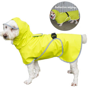 Sentexin Dog raincoat All Inclusive Corgi Teddy Law Cloak Rain Cloak Large Dog Clothes Protect Belly Pet Raincoat for Small Medium Large Dogs