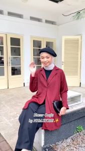 Blazer Outwear Luaran Wanita Shakira Honstut Pakaian Kekantor