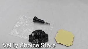 360 Degree Rotating Helmet Mount With 3M Adhesive Sticker For Gopro Hero 10/9/8/7/6/5 Xiaomi Yi Action Camera Accessories