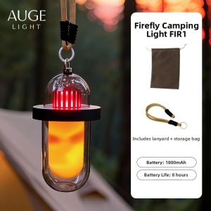 AUGE LIGHT | Vintage Campfire Firefly Effect LED Camping Lantern