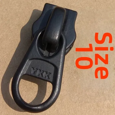 YKK Matte Waterproof Zipper No.5 No.10 Bag Reverse Use Zipper Code with YKK Pull Head Rope Home Fabric Sewing DIY Accessories