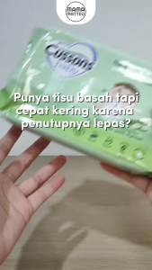 Tutup Tissue Basah / Flip Wet Wipes Cover / Penutup Tisu Basah Anti Kering