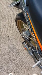 SELENCER/SILENCER ONLY CLD RACING TYPE MONSTER RACE PJG 175CM safata muffler