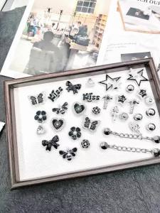 16 Món Phụ Kiện Trang Trí Giày Hình Bướm Ong Hoa Sao Kiểu Retro Kẹp Giày Dây Trang Trí Tự Làm Nơ Dễ Thương Kẹp Giày