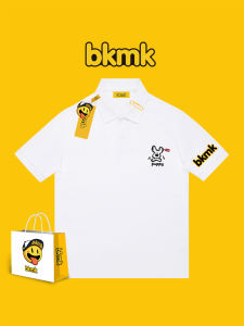 bkmk | Casual Style Dog Print Polo Shirt Short Sleeve