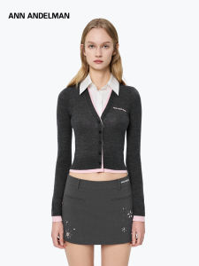 ANN ANDELMAN | Spring New Arrival Layered Knit Cardigan for Women