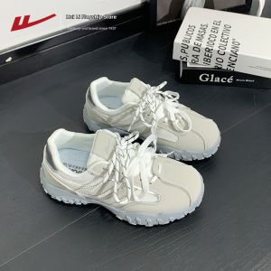 Warrior | Spring New Red Breathable Mesh Retro Casual Sneakers