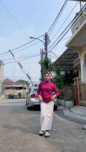 HARGA SPECIAL NAOMI TOP BLOUSE/BLOUSE SERUT SAMPING WANITA 2024/ATASAN CASUAL/BLOUSE TOP KENIT RIB WRAP TOP