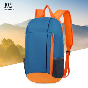 LouisWill กระเป๋ากระเป๋าเป้สะพายหลังผู้ชายสำหรับทุกเพศกระเป๋ากีฬากลางแจ้งน้ำหนักเบาปกระเป๋าปีนเขากันน้ำกระเป๋าเป้สะพายหลังผู้ชายกระเป๋าเดินทางสะพายหลังผู้ชายกระเป๋าเป้ฟิตเนสความจุขนาดใหญ่กระเป๋านักเรียนกระเป๋าสะพายไหล่แบบลำลองสำหรับผู้ชายผู้หญิงกระเป๋าตั