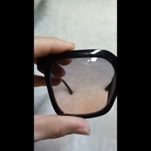 COD - KACAMATA BOLDIE FRAME TEBAL KOTAK OVERSIZED GLASSES TREN KOREA STYLE RETRO VINTAGE LENSA GRADASI 2 COLOUR ANTI UV DEBU COCOK UNTUK PRIA WANITA - COD