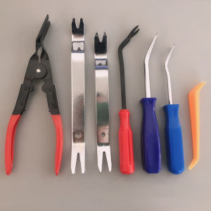 Car Door Panel Buckle Driver Navigation Acoustics Dismounting Tool Disassembly Interior Plastic Crow Plate Warped Rubber Buckle Pry Clip