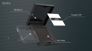 SEVICH Hair Shadow Powder Anti-baldness Waterproof for Men Women Hair Powder Root Concealer