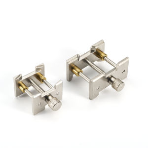 2 Chiếc Đồng Hồ Đa Năng Giá Đỡ Hợp Kim Kẽm 2in1 Vỏ Kẹp Đế Cố Định Công Cụ Sửa Chữa Cho Thợ Đồng Hồ