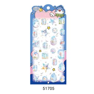 3D Raised Diamond Sticker Cute Pet Style DIY Decoration Stickers
