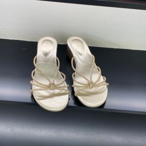 Stylish Rhinestone Strappy Sandal Slippers