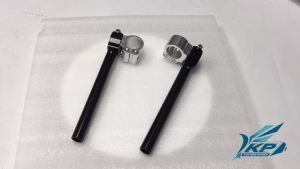 Tay Nắm Tay Lái Xe Máy CNC Có Thể Điều Chỉnh 31MM-53MM Kiểu Kẹp Phong Cách Đua Đa Năng Màu Cà Phê Dành Cho Xe Mô Tô