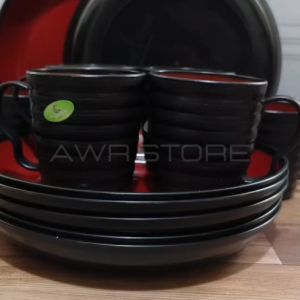 PROMO 6 PCS PAKET HEMAT PIRING DAN MUG RAMEN TEBAL DAN AWET