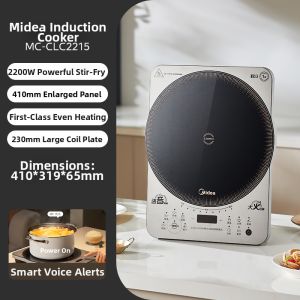 Midea | Large Panel Voice Broadcast Home Use High Power Electromagnetic Cooker