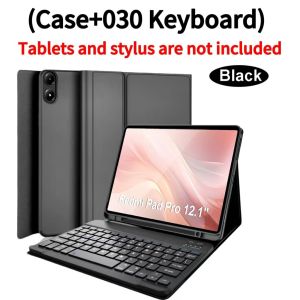 Case for Redmi Pad Pro 12.1 Inch Bluetooth Keyboard Cover for Xiaomi POCO Pad 12.1 Inch 2024 Wireless Removable Keyboard Cover