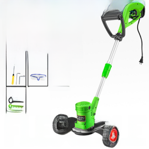 Electric Mower For Home Small Multi-Functional Weeding Machine Hand Push Lawn Pruning Machine Mower Plug-in Grass Trimmer