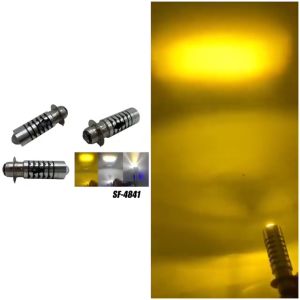 MDL KILLER BULB MOTORCYCLE HEADLIGHT WITH BLUE PARK LIGHT T19 H6 WAVES DESIGN GOOD QUALITY