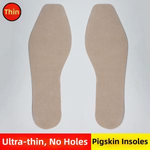 Ultra-Thin Self-Adhesive Shoe Inserts Womens Sandals Padded Insoles Sweat Absorbent Non-Slip Pigskin Shoe Accessories