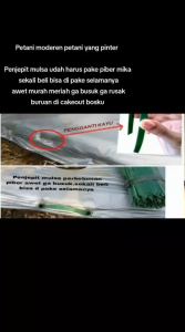 penjepit mulsa semat piber plastik mika tusuk paku mulsa kebun isi 100pcs panjang 25cm