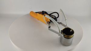 300watt Tungku Pelebur Logam Timah Solder Besar Pot Solder Portable Panci Solder Pelebur Timah