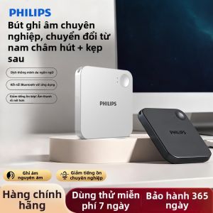 Philips | Bút Ghi Âm Giảm Ồn Cao Cấp Dùng AI
