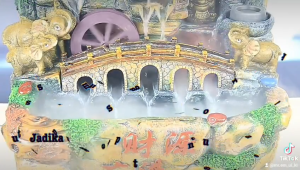 BUAT KONTEN LEBIH MENARIK - Mist Maker Mesin Kabut Humidifier Pembuat Embun Fogger Fog Uap Nebulizer Spray LED Lampu Ultrasonic