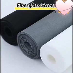 5M Fiberglass Window Net Screen Mosquito mesh Household Simple Sturdy  Durable Gray White Black Window and Door Screen