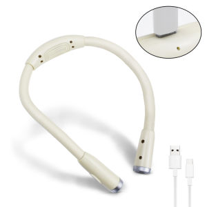 LED Portable Hanging Neck Lamp Student Eye Protection Reading Lamp Button USB Charging Lamp Outdoor Lighting Night Light