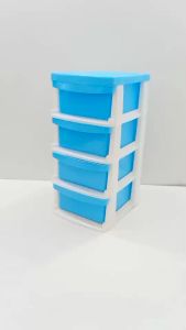 กล่องเก็บเครื่องประดับ ลิ้นชัก 4 ชั้น ลิ้นชักพลาสติก ขนาด S30 * ก16ล23 ชม ทำจากพลาสติก หนา แข็งแรง พร้อมส่งจากไทย