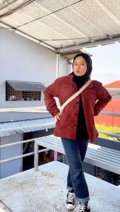 XUA Jaket Corduroy Trucker Vintage