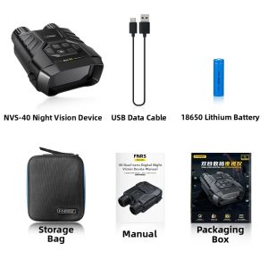FNIRSI | Full Color 4K Binocular Night Vision Outdoor Imaging Device