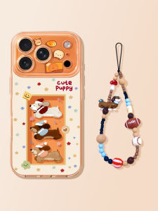 YOUSIDUN | phù hợp với ốp điện thoại di động Apple 17promax iphone17 winter dachshund 17pro chống rơi 11 dễ thương 15 trọn gói 13 trong suốt 14 có dây buộc 17air series 16pro