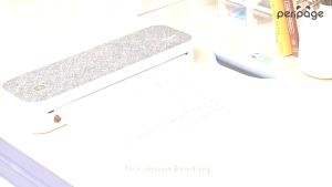 GZQIANJI A4 Printer Wireless Portable Thermal Printer Photo PDF Document Bluetooth Printer with Papers for Android IOS Mobile Printing