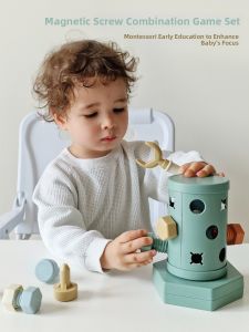 Magnetic Screw Toy for Kids Hand-Eye Coordination and Intelligence Development