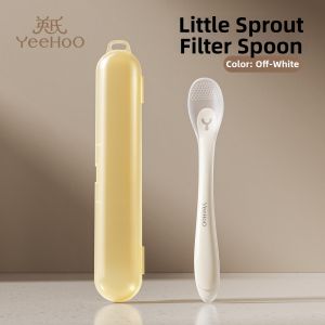 YeeHoO KIDS | Silicone Baby Feeding Spoon
