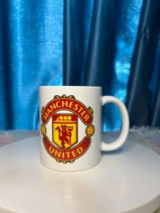 แก้วแมนเซสเตอร์ ยูไนเต็ด แก้วMUG ขนาด 11 oz แก้วเซรามิคแท้เกรดA แก้วสะสม แก้วสโมสร