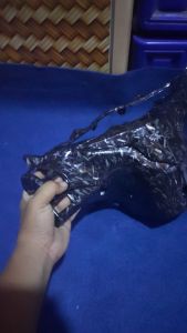 BATOK BELAKANG HONDA BLADE NEW F1 INJEKSI KARBON FORGED